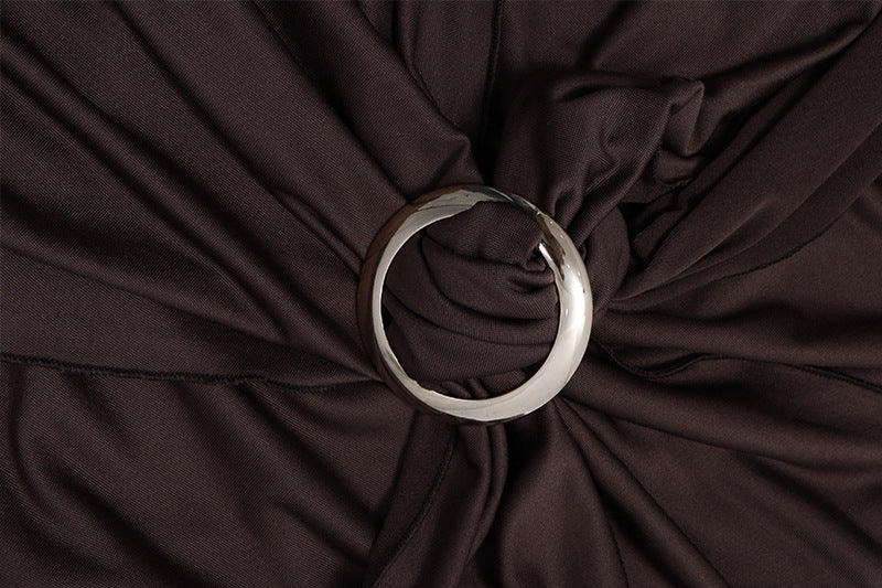 Backless Deep V Plunge Strap Dress for Women | noémi