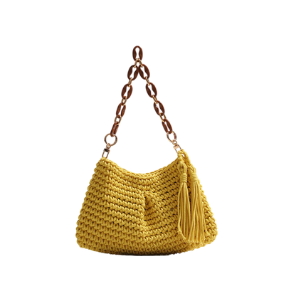 Clip Tassel Yellow