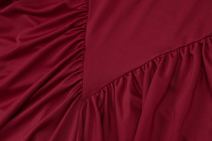 Pleated Sleeveless Maxi Dress | Back Zipper | noémi