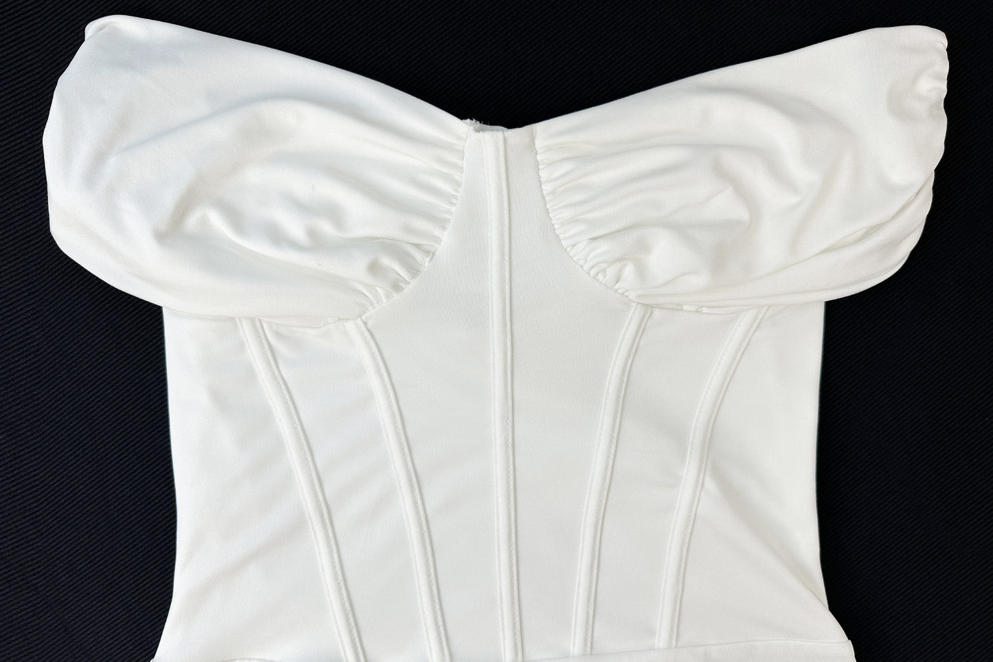 Off Shoulder Mini Dress | Sleek Sleeveless Tube Top | noémi