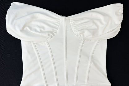 Off Shoulder Mini Dress | Sleek Sleeveless Tube Top | noémi