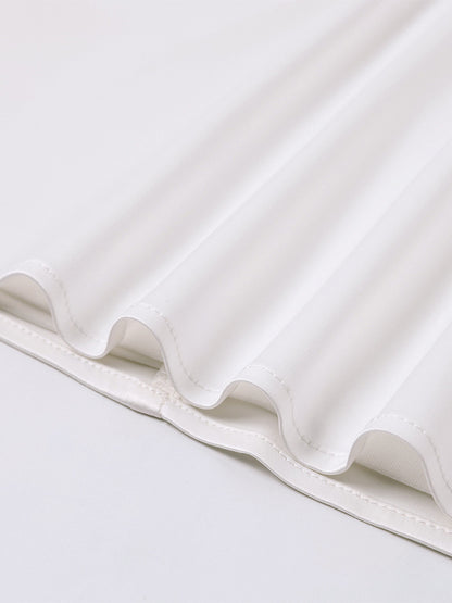 Knitted Sling Dress | Square Collar | Backless Mini Dress | Little Short Dress for Women | noémi