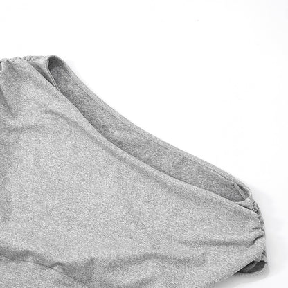 Womens Summer Off Shoulder Romper with Bow Waist Tie | noémi