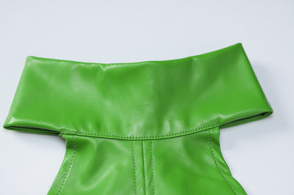 Stand Collar Sleeveless Waist Sheath Dress | noémi