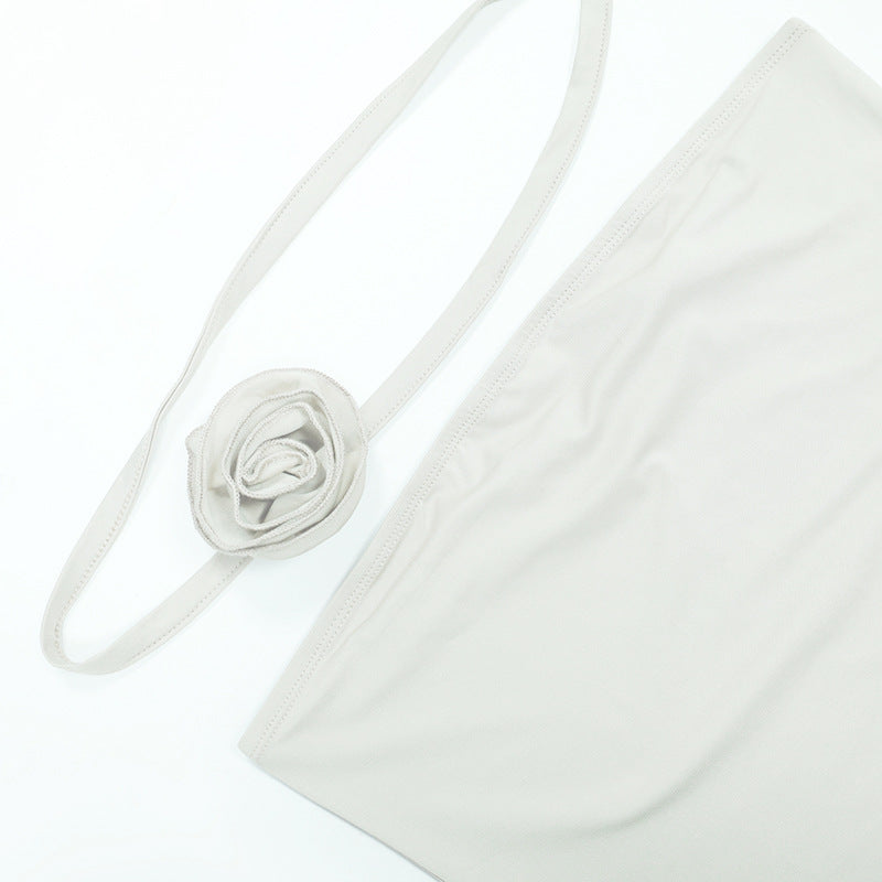 Vest Outer Wear Tube Top Women | Strapless Ribbed Slim Fit Crop Top | noémi