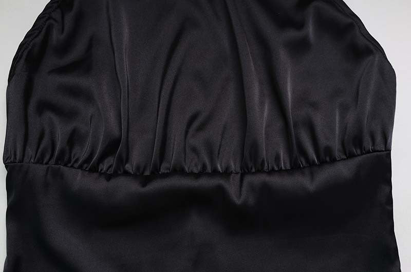 Womens Slim Fit Halter Waist Sheath Maxi Dress | noémi