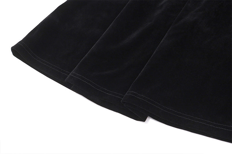 Velvet Strapless Mini Dress | Backless Off Shoulder Tube Dress for Women | noémi