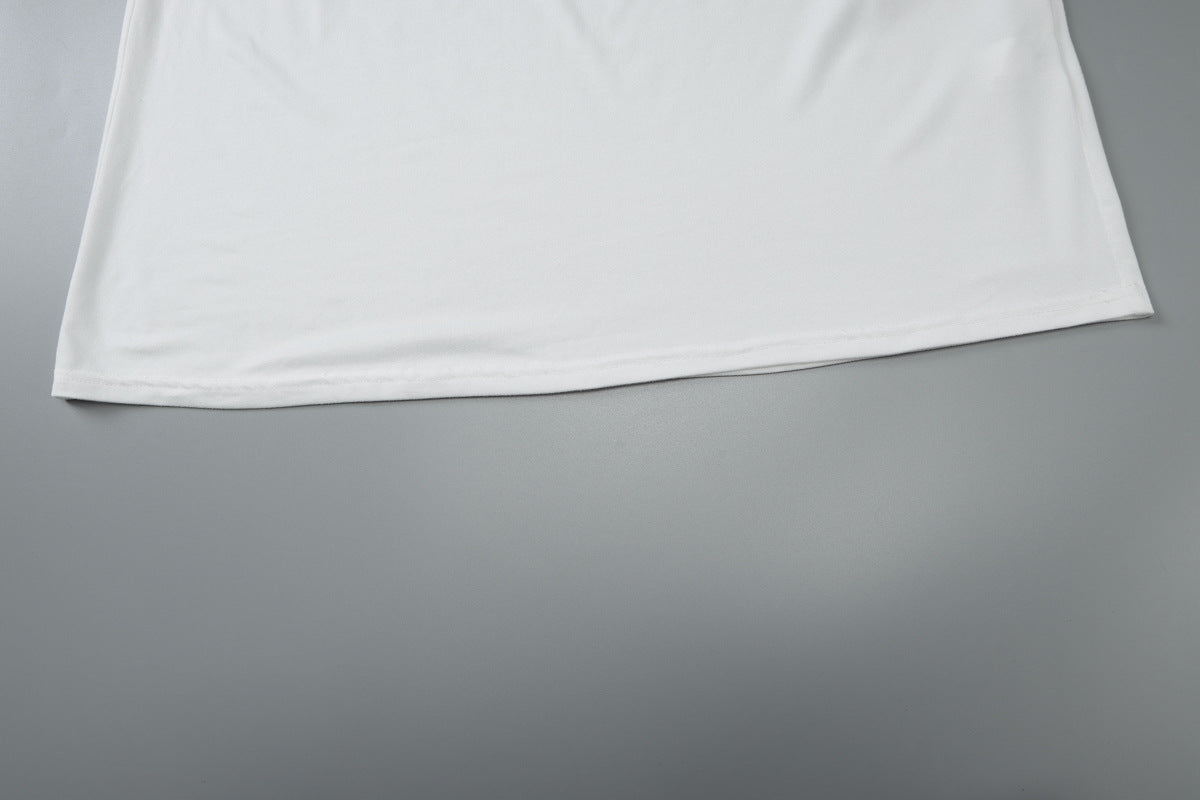 Summer Slim Fit Dress | Twist Shoulder Detail | Solid Color, Lightweight & Stylish | noémi