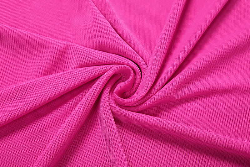 Womens Lace Up Halter Backless Sheer Maxi Dress | noémi