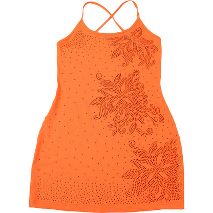 Womens U Collar Backless Spaghetti Strap Slim Fit Dress | noémi