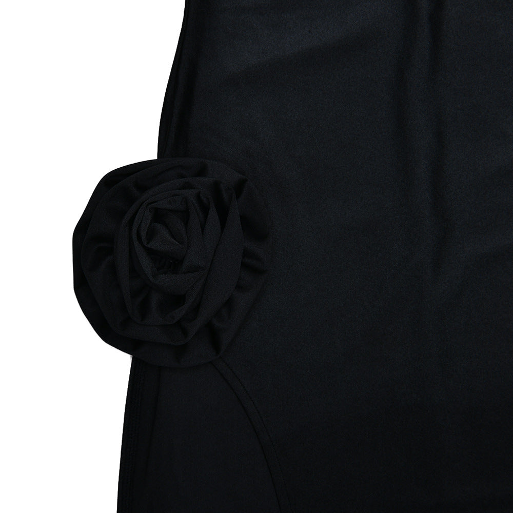 Womens Tube Top Dress | Sleeveless Split Backless | noémi