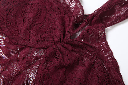 Lace Cutout Tube Dress | Slim Fit Hem | noémi