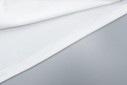 White Halter Top | Sleeveless Crop with Side Cut Out Openings | noémi