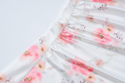 Floral Printed Lace Dress for Women | noémi