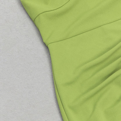 Green One Shoulder Bodycon Dress | noémi