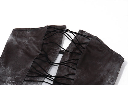 Womens Cutout Tube Top | Off Shoulder Retro Vest | noémi