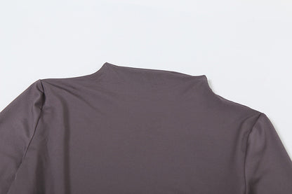 Slimming Beam Waist Solid Color Maxi Pleated Dress Women | noémi