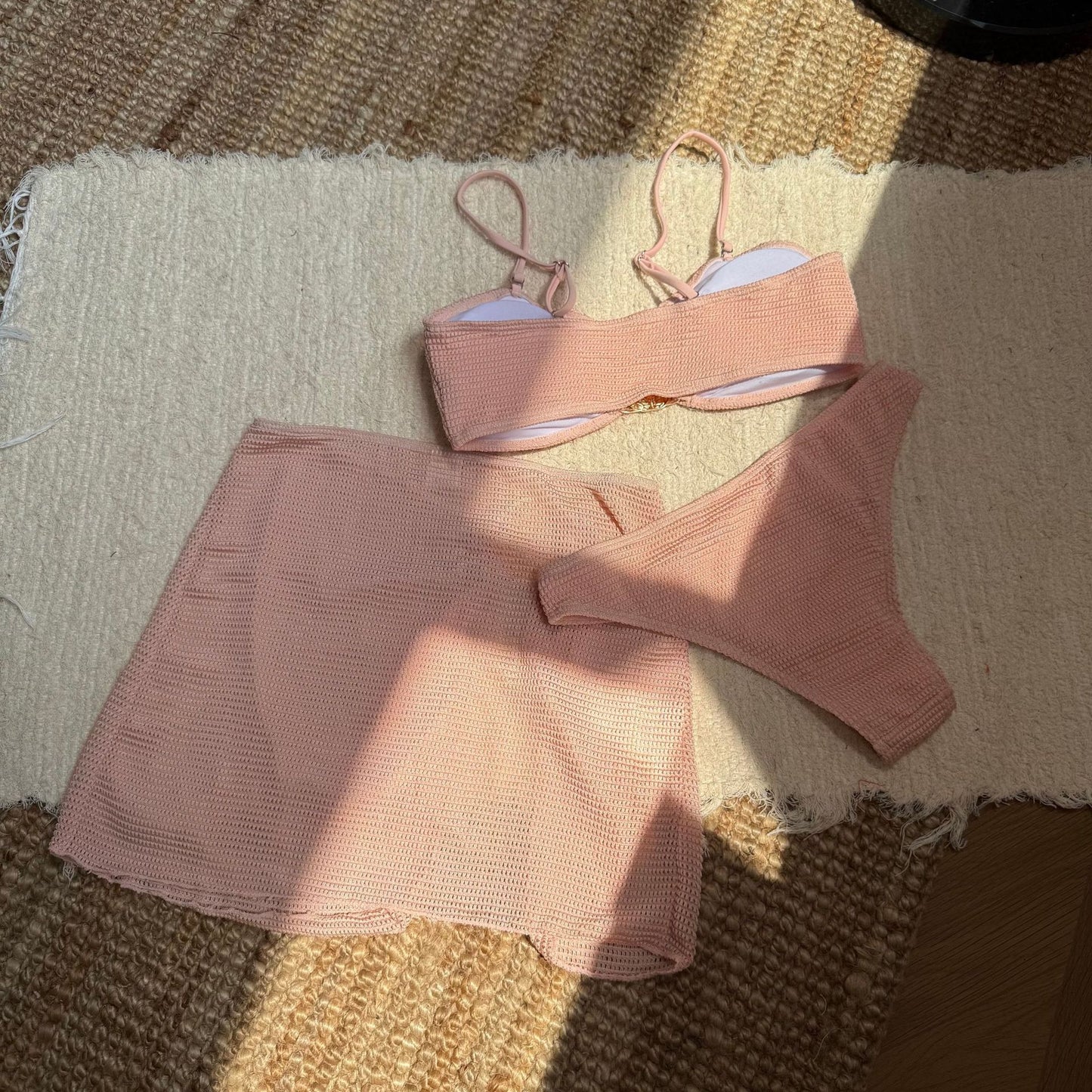 Three Piece Bikini Set with Short Skirt Swimwear for Women | noémi