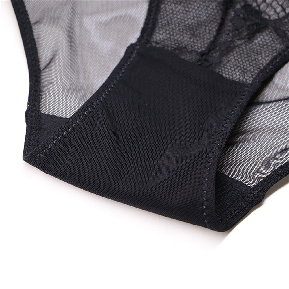 Honey Silk Lace High Waist Breathable Women Briefs Comfortable Fit | noémi