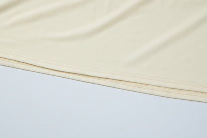 Womens Off Shoulder Pleated Tube Dress with Side Slit | noémi