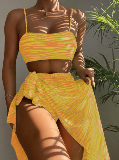 Three Piece Split Swimsuit Set for Women | noémi