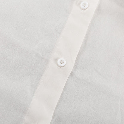 Women’s TwoPiece Set | Collared Long Sleeve Shirt & Double Layer LaceUp ALine Skirt | noémi