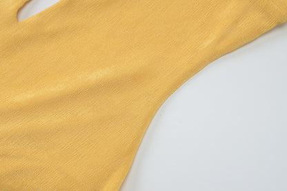 Womens Dress | Hollow Out Cutout | Backless VNeck Slim Fit Halter Maxi Dress | noémi