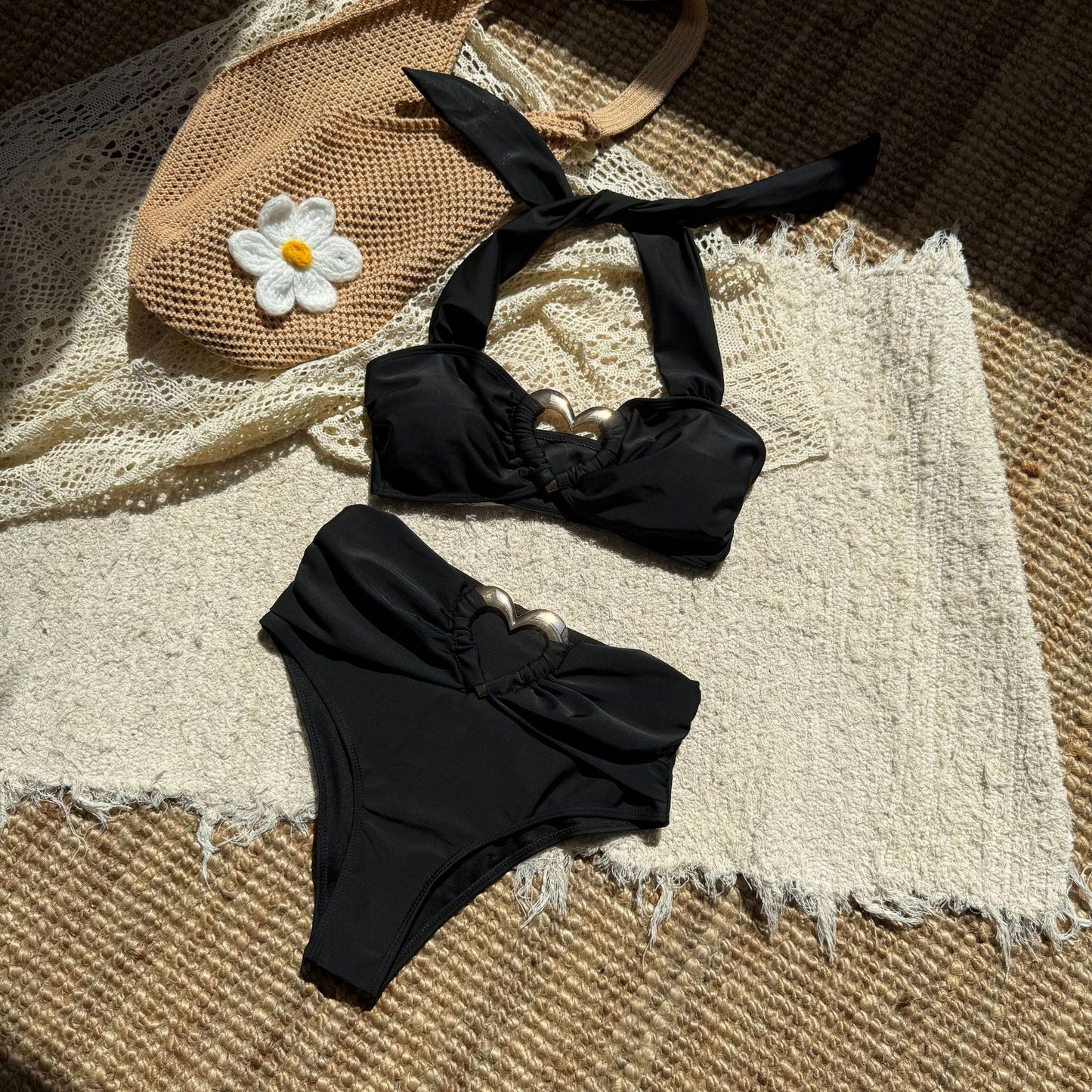 Two Piece Bikini Set with Clean Cut Design for Women | noémi