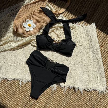 Two Piece Bikini Set with Clean Cut Design for Women | noémi