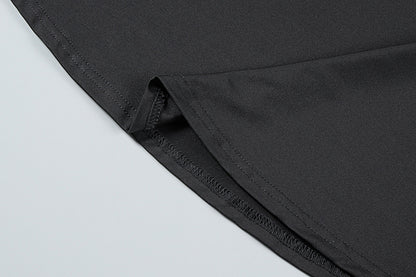 Womens Midi Dress | Slim Fit, Pleated Detail, Round Neck | noémi