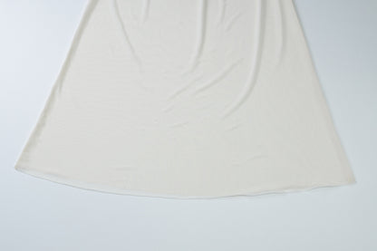Summer Off Shoulder Pleated Dress | Mesh Stitching, Slim Fit | noémi