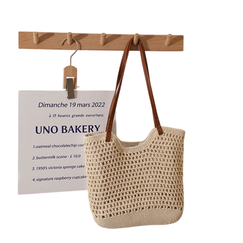 Cotton Thread Concave Bag Small Size M