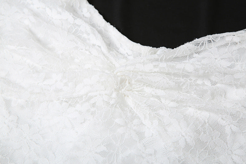 Solid Color High Waist Maxi Dress with Suspenders and Slim Fit | noémi