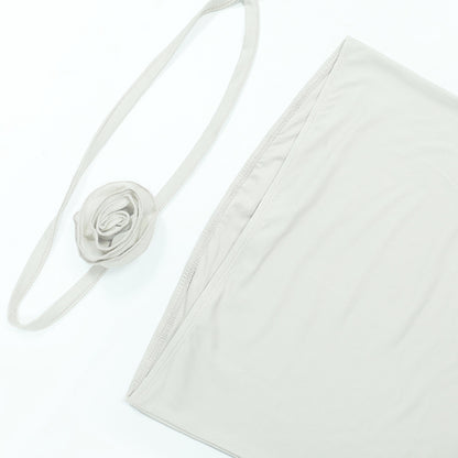 Vest Outer Wear Tube Top Women | Strapless Ribbed Slim Fit Crop Top | noémi