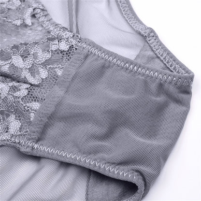 Honey Silk Lace High Waist Breathable Women Briefs Comfortable Fit | noémi