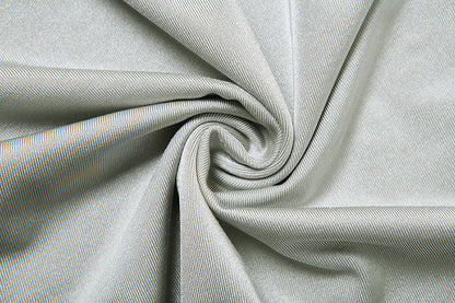 Womens Slim Fit Cropped Split Sheath Dress in Solid Color | noémi