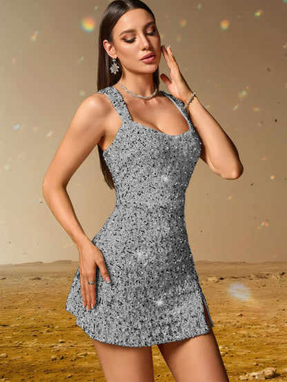 Womens Wea Sequined Cami Dress | noémi