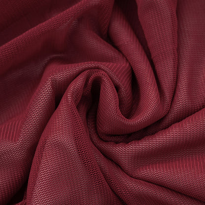 Womens One Shoulder Mesh Pleated Crop Top | Ruched Bodycon Fit, Cinched Waist | noémi