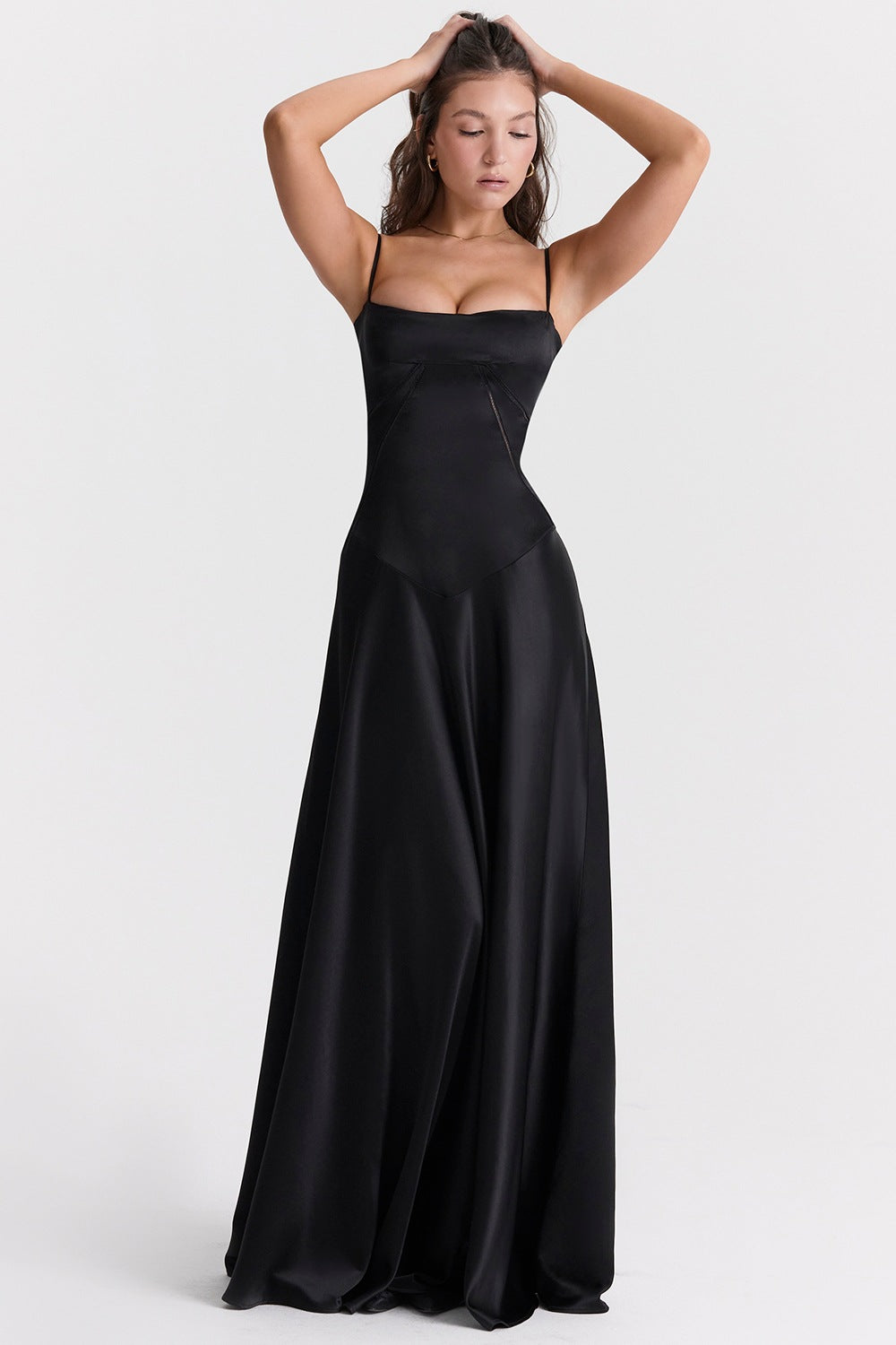Fit Backless Sling Maxi Dress | noémi