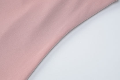 Summer Halter Dress, V Neck, Backless, Ruffle Hem, Waist Sculpting | noémi