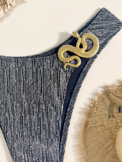 Bandage Tube Top Bikini Set with Backless Design for Women | noémi