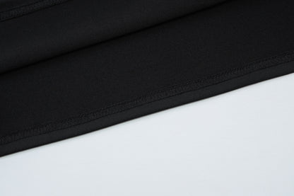 Pleated Sheath Dress with Lace Up Detail and Slim Fit Design | noémi