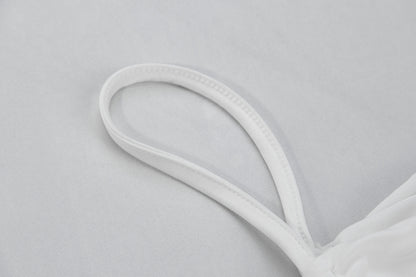 Womens Cut Out Lace Up Waist Sling Dress | noémi