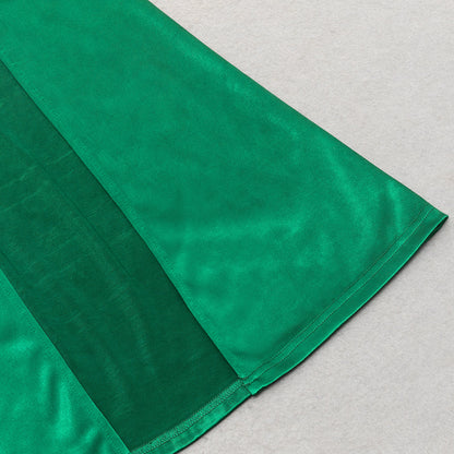 One Shoulder High Slit Long Dress in Solid Tone | noémi