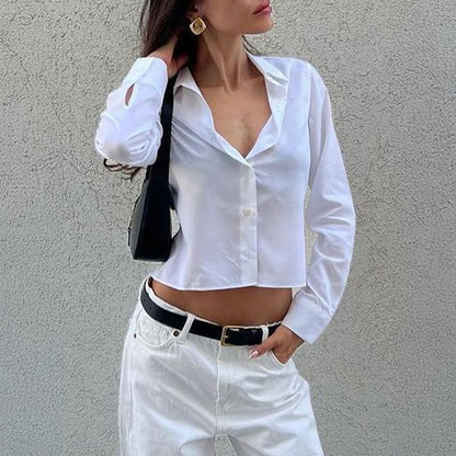 Womens Button Down Cardigan | Long Sleeve Top | noémi