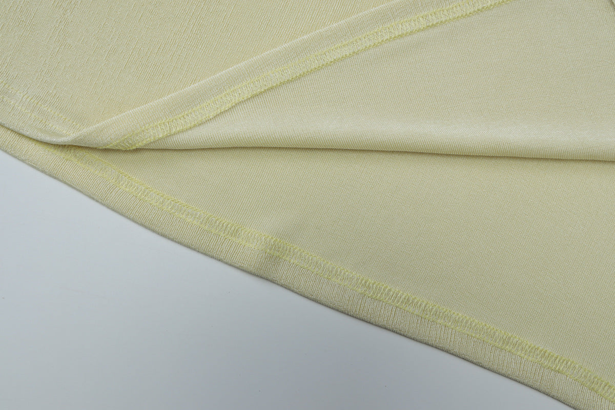 Halter Dress | Hollow Out Slim Fit Maxi with Iron Chain Detail & Side Slit | noémi