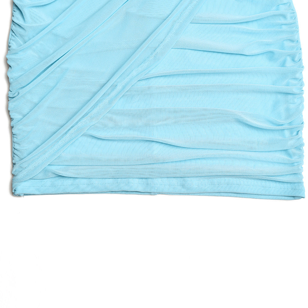 Off Shoulder Tube Top Bodycon Dress with Open Back | noémi