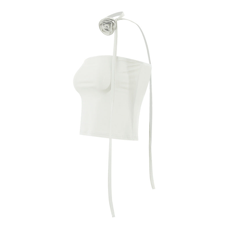 Vest Outer Wear Tube Top Women | Strapless Ribbed Slim Fit Crop Top | noémi