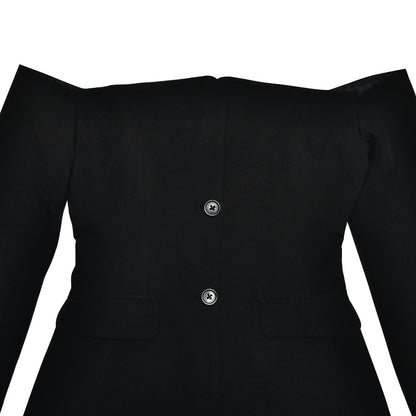 Tube Top | Long Sleeve | Backless | Slim Fit | Bodycon Mini Dress | noémi