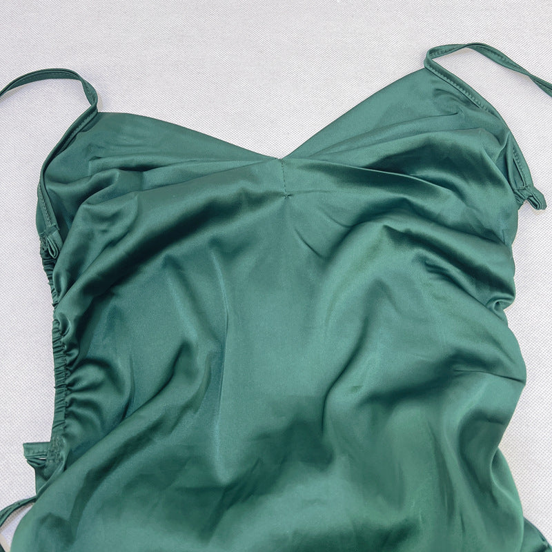 Womens Slim Fit Sling Sheath Dress | Minimal Strap | noémi